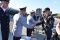 Курсант 1 курса Краснов (взвод 4118) на принятии присяги