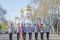 В составе знаменной группы университета - курсанты факультета