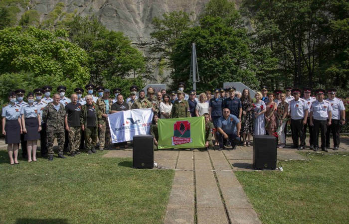 22.06.2021, у воинского мемориала в Поднависла состоялось торжественное перезахоронение останков (2)